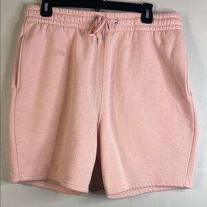 #101 Primark Pink Athletic Shorts Elastic Waistband Soft Fabric Size Large